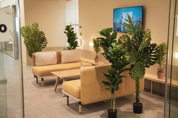 L'espace de coworking Hedhofis Brossard, au Quartier DIX30