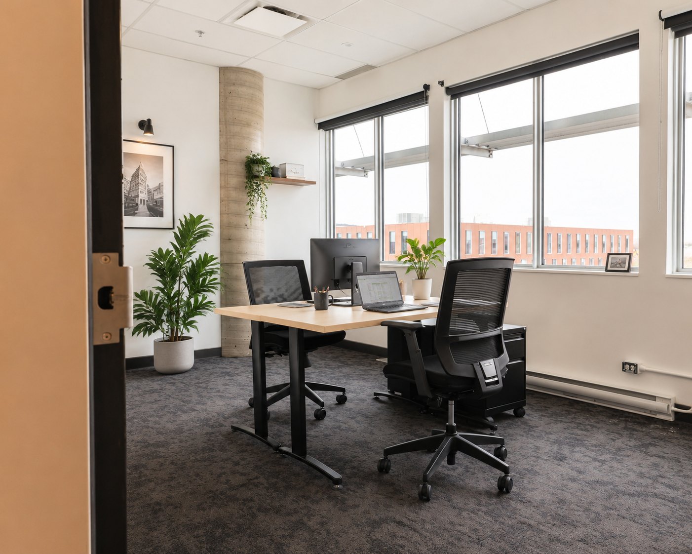 Private office at Hedhofis Angus